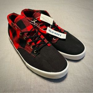 COPY - Old Navy Mid-Top Sneaker Men’s Red Plaid 12
